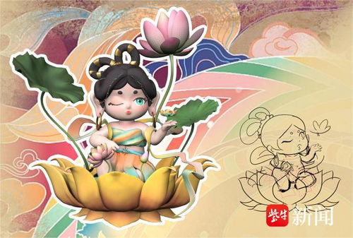 國潮新風尚 敦煌元素融入動漫手辦，00后設計師驚艷廣告設計界
